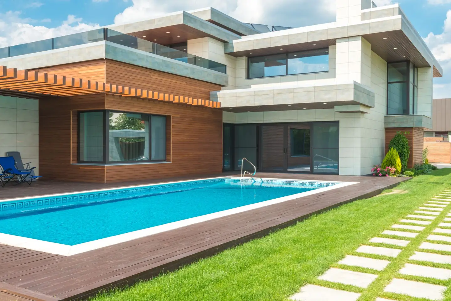 Swimming pool built in Pomona, NSW
